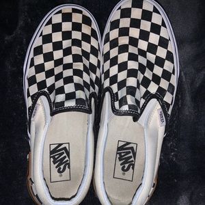 Checkered Vans